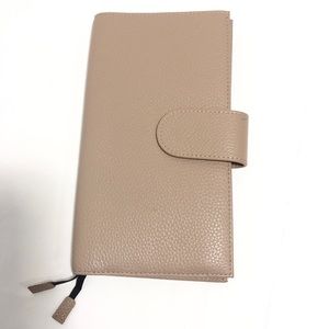 Moterm Leather Cover for Hobonichi weeks in Taupe